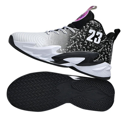 Men Basketball Shoes Breathable Non-Slip Outdoor Fashion Sneakers