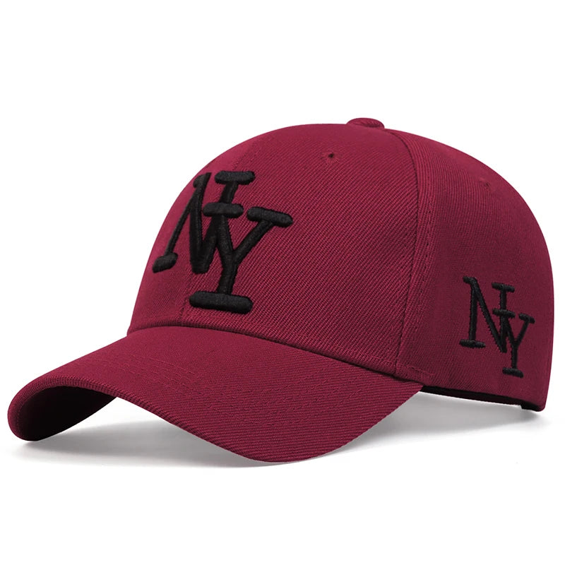1piece Unisex Letter Embroidery Baseball Cap Outdoor Adjustable