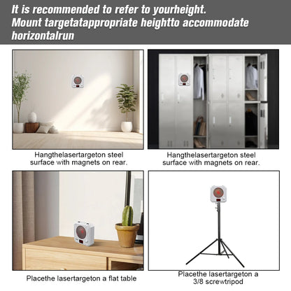 Electronic Scoring Laser Target Practice Training Toy