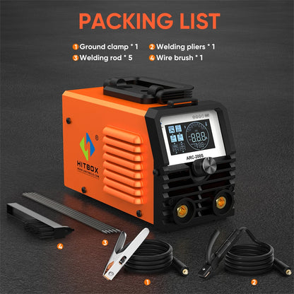 Portable Welding Machine 2 in 1 ARC TIG Inverter LED Display 220V