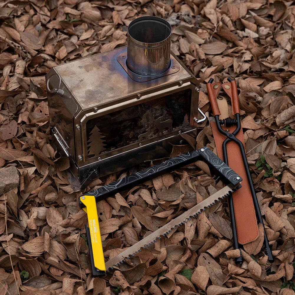 Portable Aluminum Folding Wood Saw with Storage Bag