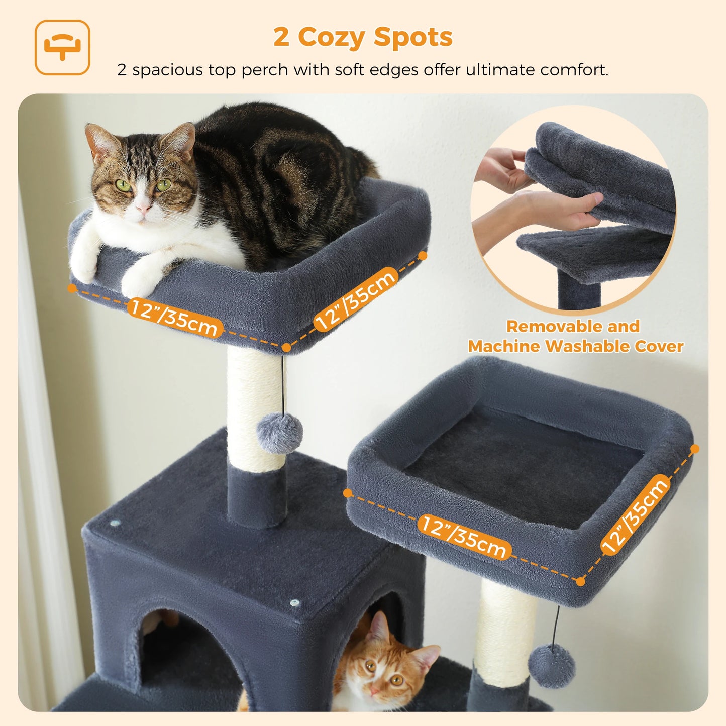 Tree and Tower Condos for Indoor Cats