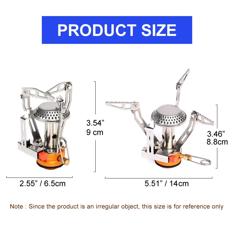 Outdoor Cookware and Stove Set