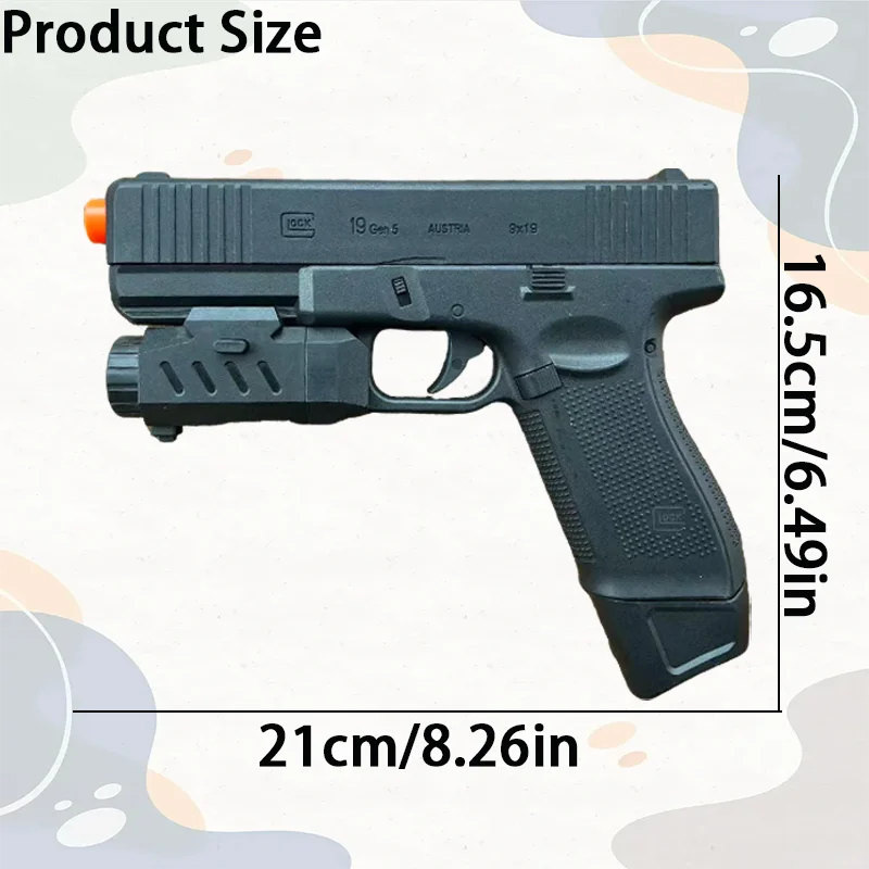 Electric ball blasting toy gun, rechargeable, for outdoors