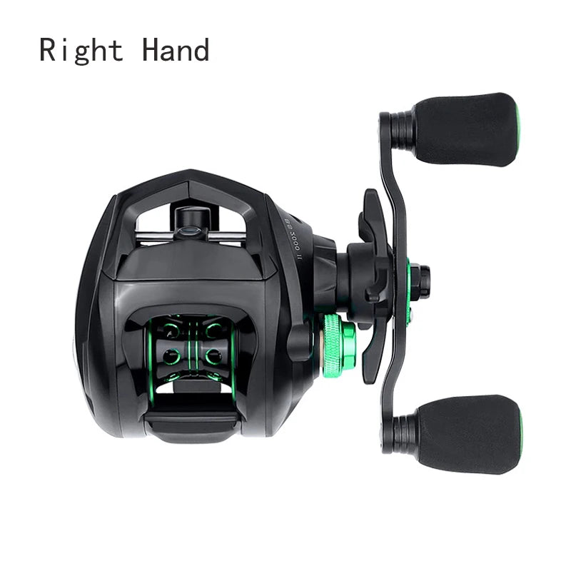 Super smooth long casting fishing reel