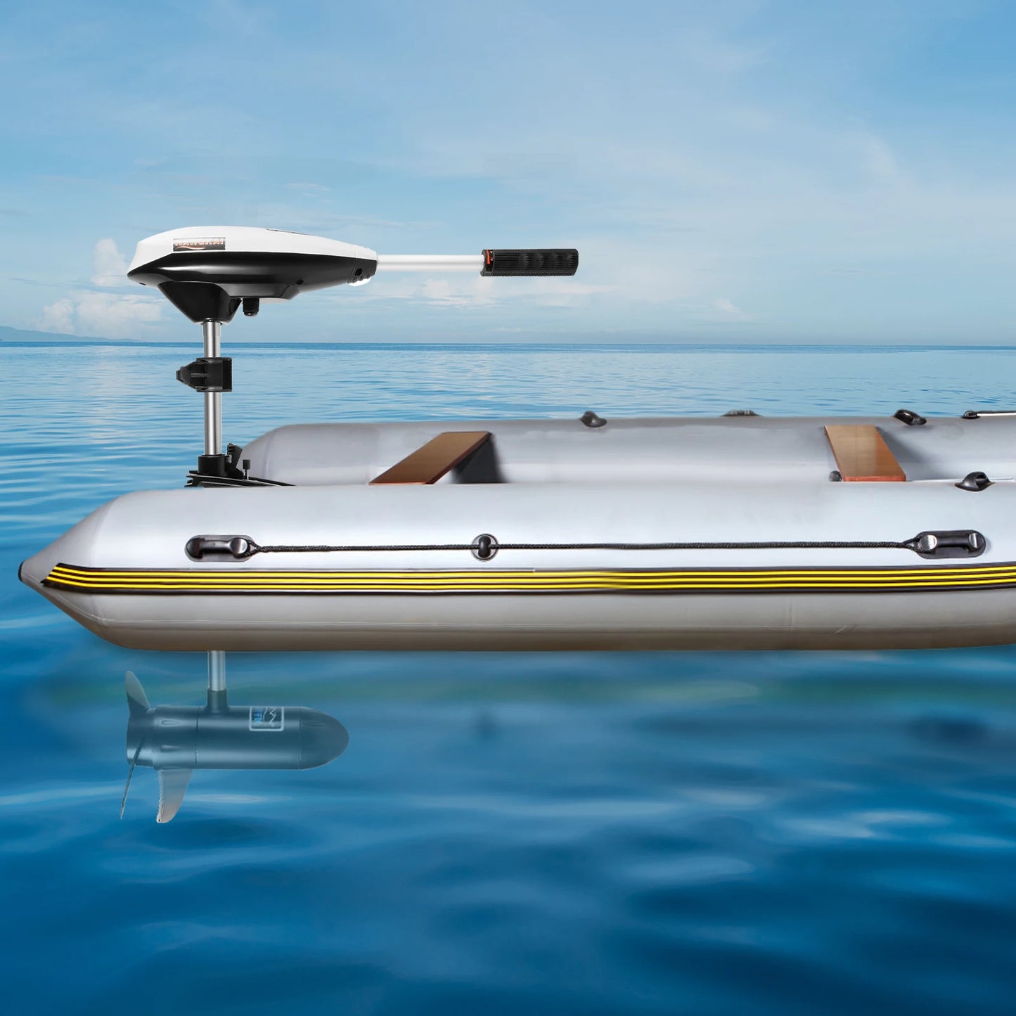 660W Electric Outboard Trolling Boat Motor