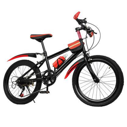 20In 7 Speeds Adjustable Height Kids Unisex Mountain Bike