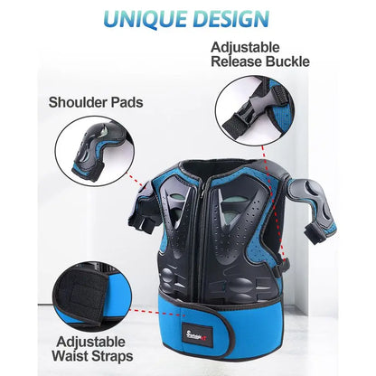 Kids Motorcycle Riding Armor Protector Suit