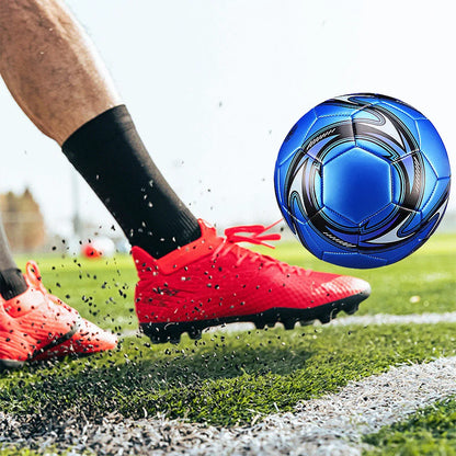 Size 5 Machine Stitched Waterproof Inflatable Soccer Ball PVC