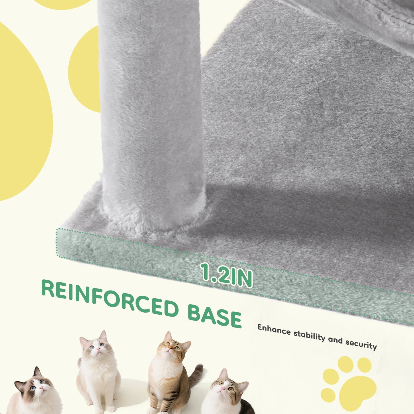 Cat House Tree Climbing Tower for Indoor Cats