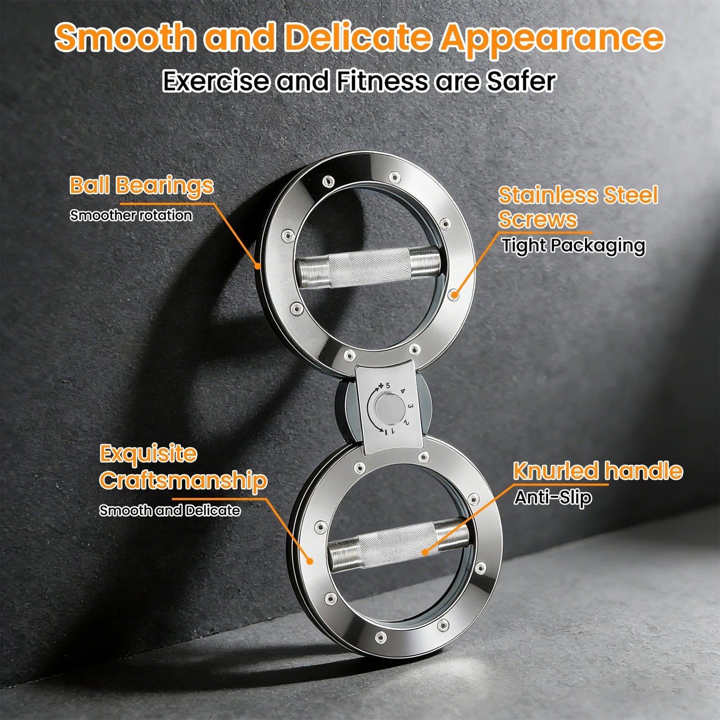 Rotator Machine Adjustable Forearms Grip Strength 8-15 lb Exerciser