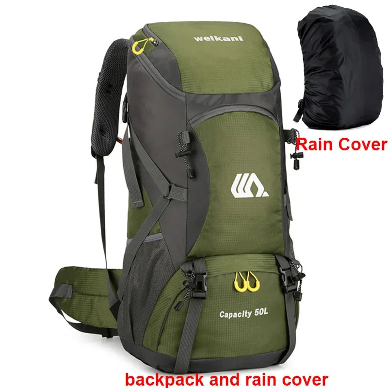 Men's Large Waterproof Travel Backpack