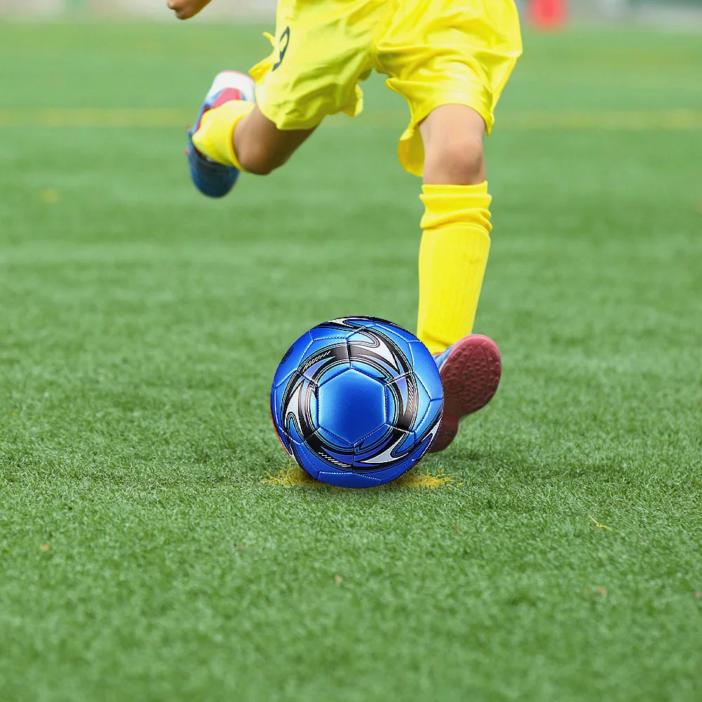 Size 5 Machine Stitched Waterproof Inflatable Soccer Ball PVC