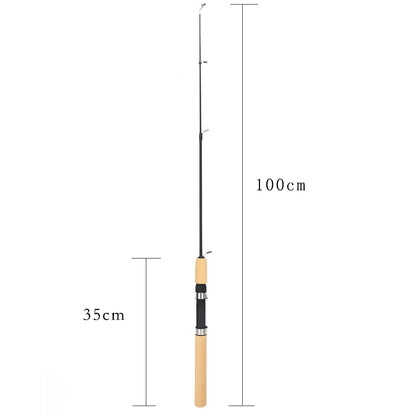 Mini Telescopic Carbon Fiber Ice Fishing Rod