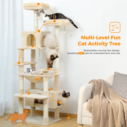 Tree and Tower Condos for Indoor Cats
