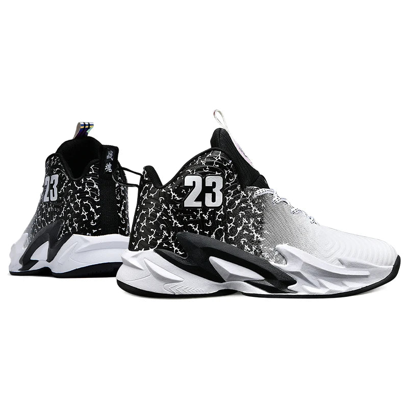 Men Basketball Shoes Breathable Non-Slip Outdoor Fashion Sneakers