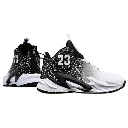 Men Basketball Shoes Breathable Non-Slip Outdoor Fashion Sneakers