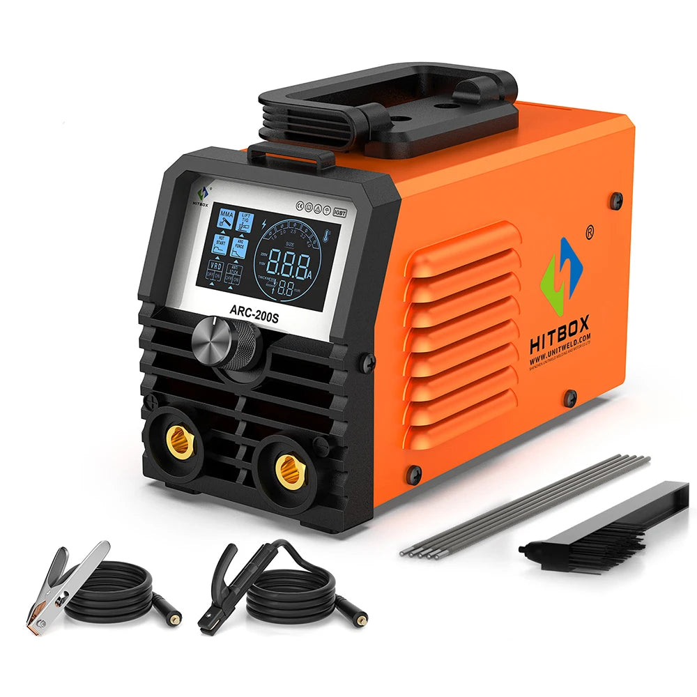 Portable Welding Machine 2 in 1 ARC TIG Inverter LED Display 220V