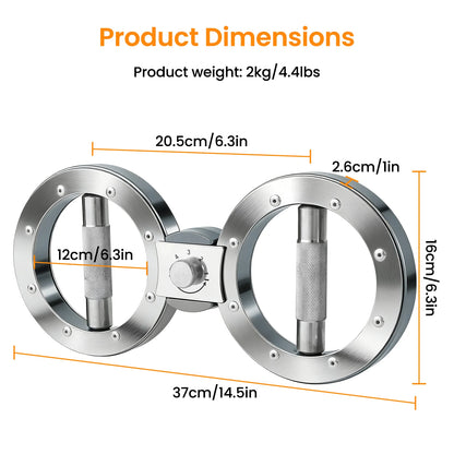 Rotator Machine Adjustable Forearms Grip Strength 8-15 lb Exerciser