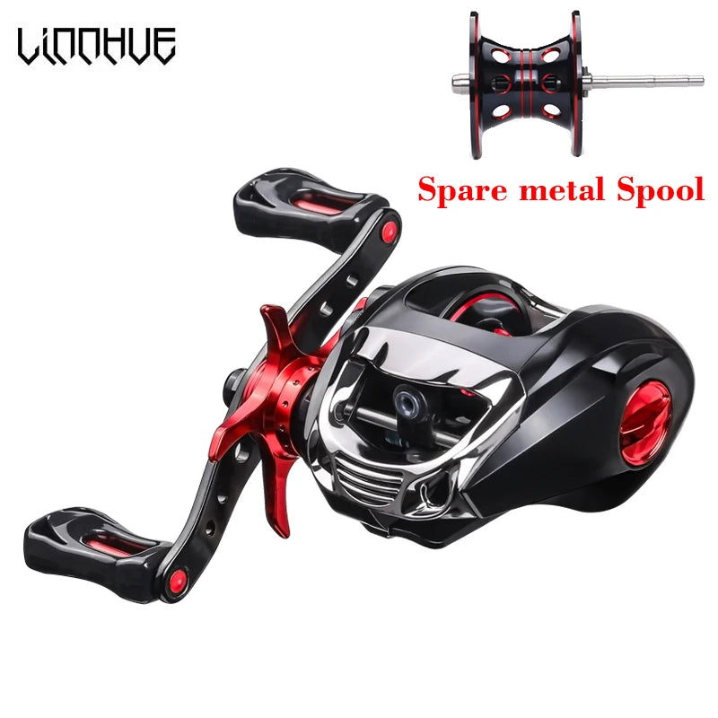 Super smooth long casting fishing reel