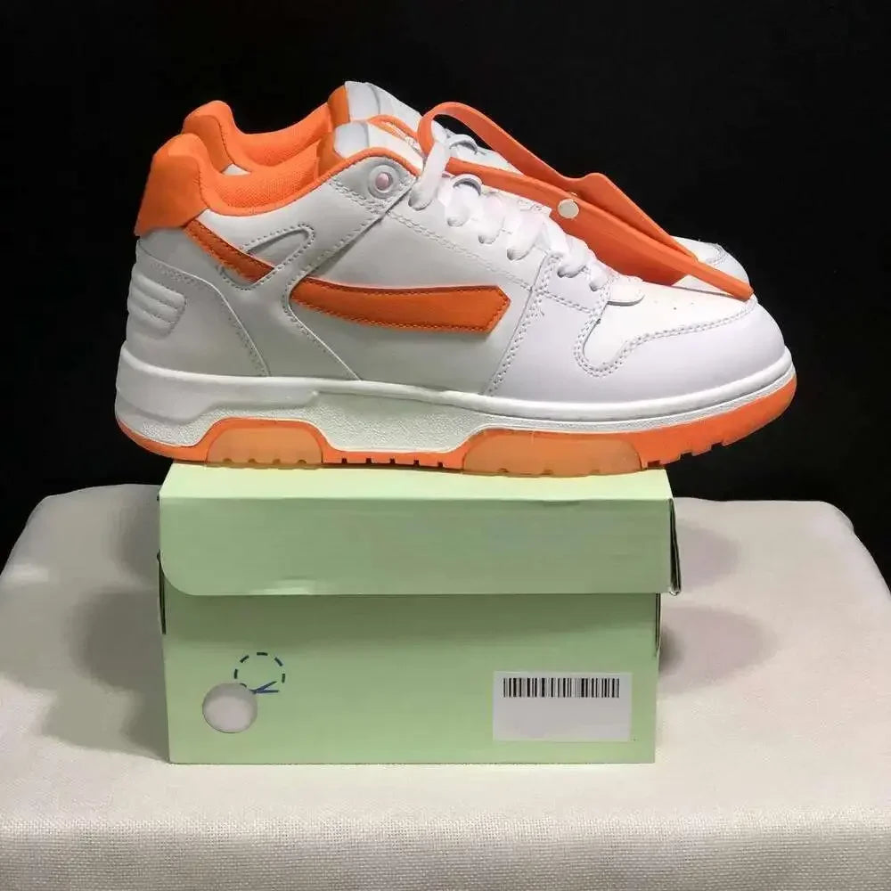 Slim Arrow Sports Designer Sneaker non-slip soles Leather Zip