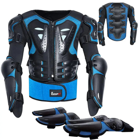 Kids Motorcycle Riding Armor Protector Suit