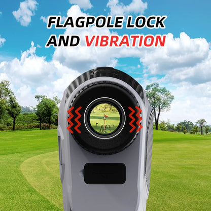 1090 Yards Golf Rangefinder with Slope Compensation