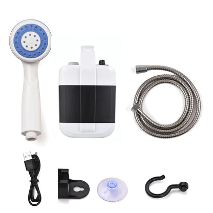 Portable USB Rechargeable Electric Camping Shower