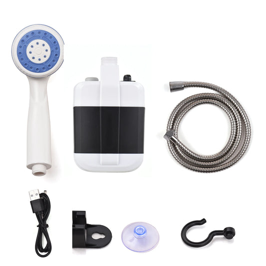 Portable USB Rechargeable Electric Camping Shower