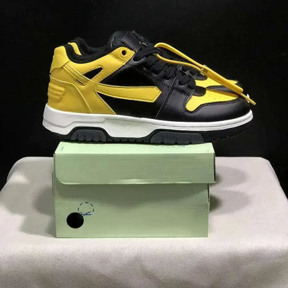 Slim Arrow Sports Designer Sneaker non-slip soles Leather Zip