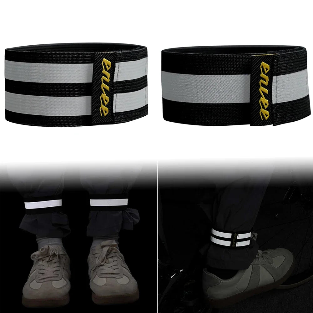 1-5PCS Ankle Leg Arms Reflective Straps Cycling Jogging