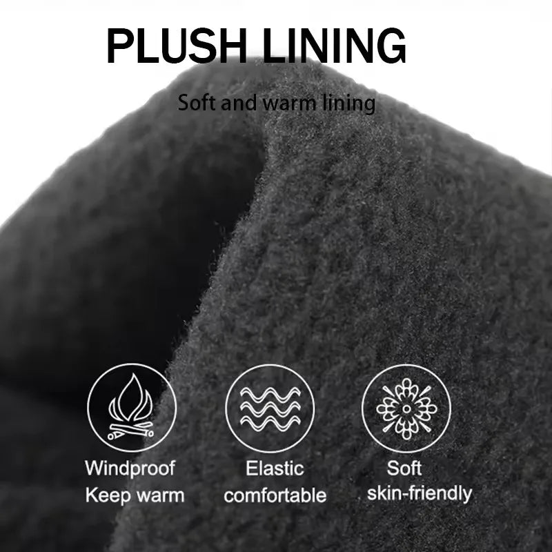Winter Warm Cycling Gloves  Warm Touchscreen Full Finger Glove Waterproof Outdoor Bike Skiing Fishing Motorcycle Riding good