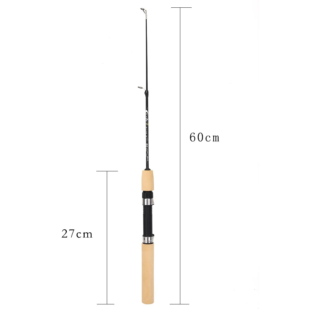 Mini Telescopic Carbon Fiber Ice Fishing Rod