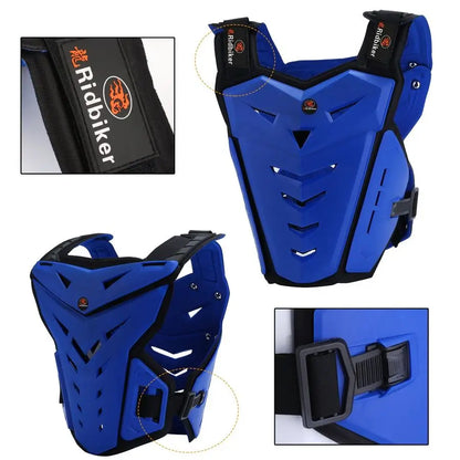 Men's Body Armor Vest, Chest Back Motorcycle Mountain Bike Protector