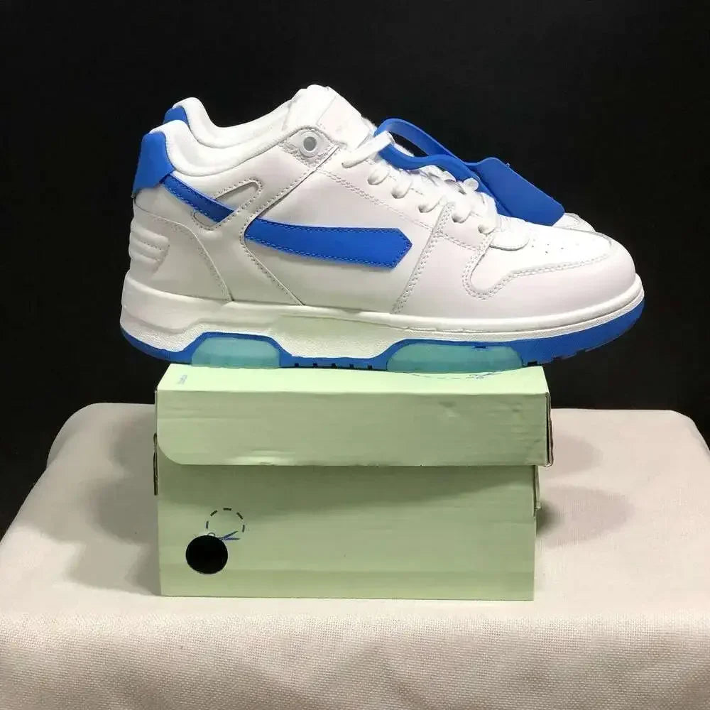 Slim Arrow Sports Designer Sneaker non-slip soles Leather Zip