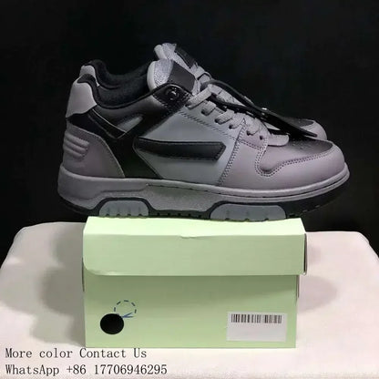 Slim Arrow Sports Designer Sneaker non-slip soles Leather Zip