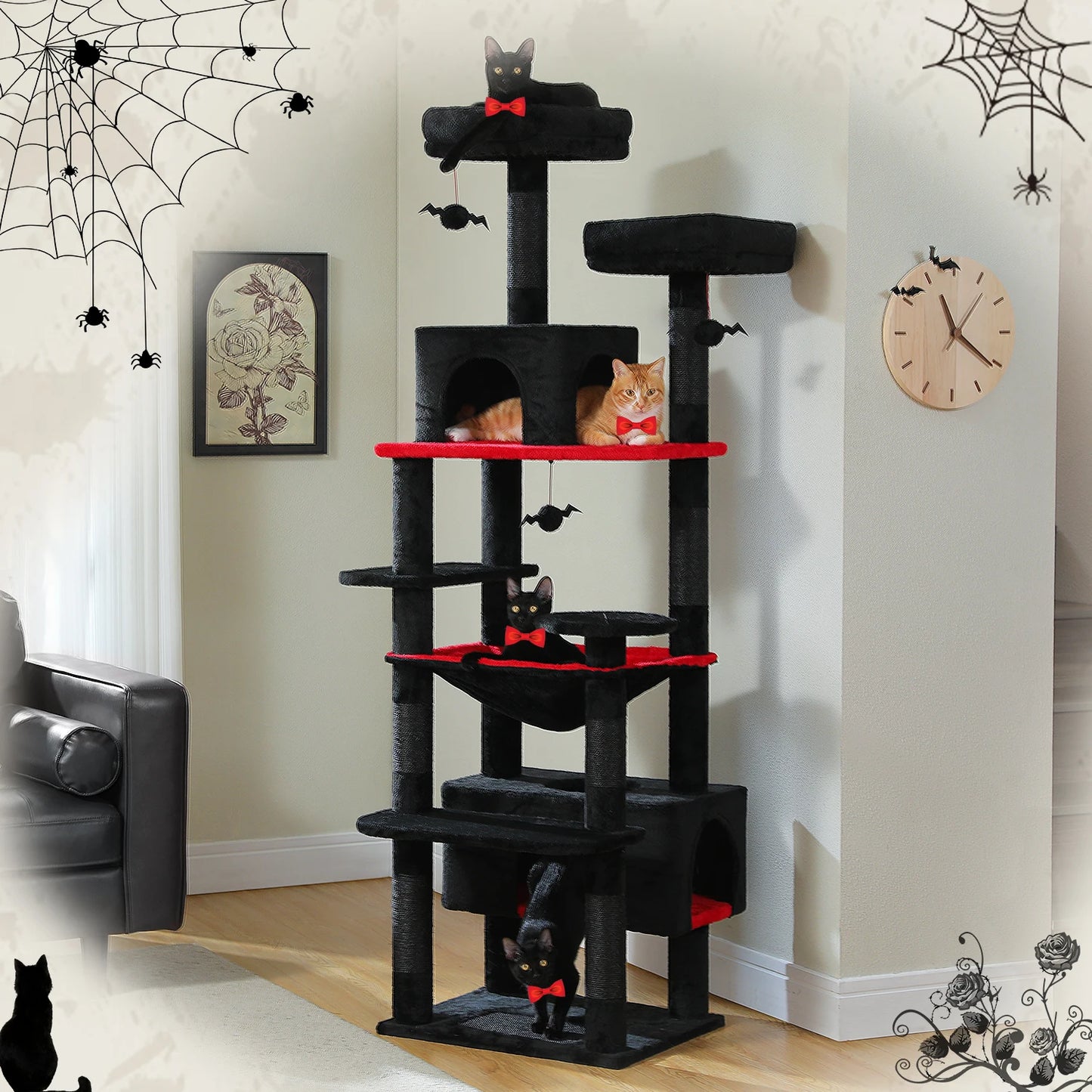 Tree and Tower Condos for Indoor Cats