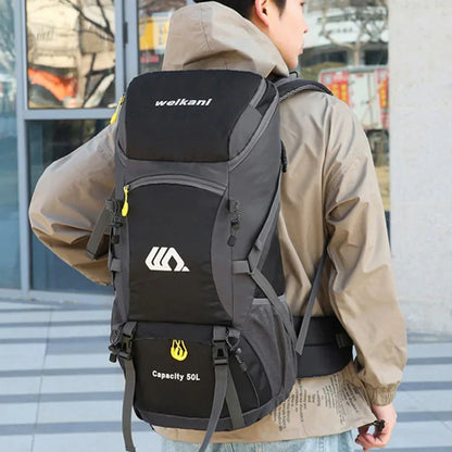 Men's Large Waterproof Travel Backpack