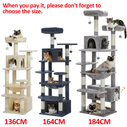Tree and Tower Condos for Indoor Cats