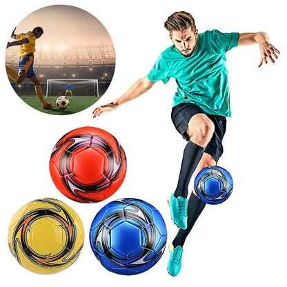 Size 5 Machine Stitched Waterproof Inflatable Soccer Ball PVC
