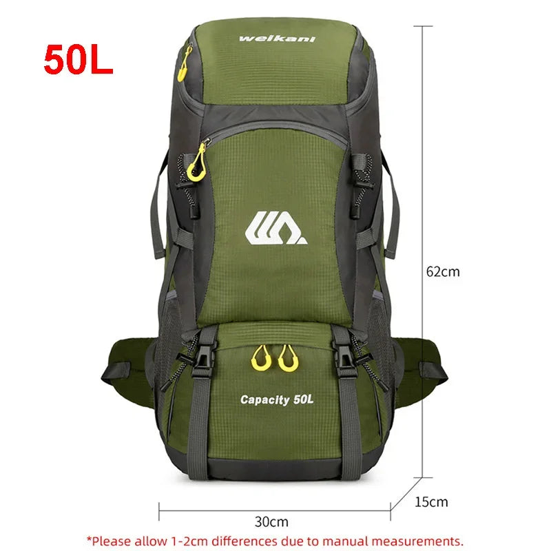 Men's Large Waterproof Travel Backpack