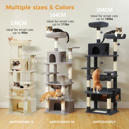 Tree and Tower Condos for Indoor Cats