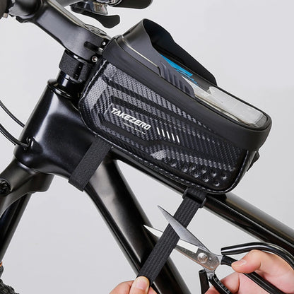 Bicycle Waterproof 6.8 Inch Touch Screen Frame Bag