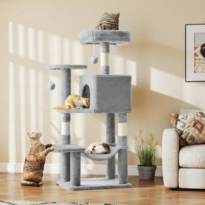 Cat House Tree Climbing Tower for Indoor Cats