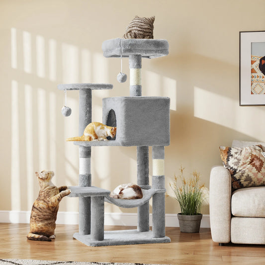 Cat House Tree Climbing Tower for Indoor Cats