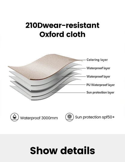 Large Family 8-12 Person 2 Room Windproof Tent