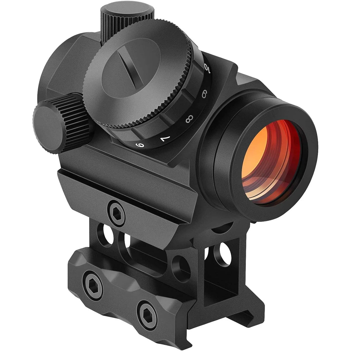Sight 1x25mm Reflex Sight Scope with 1 inch Riser Mount