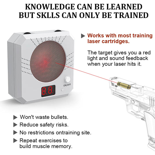 Electronic Scoring Laser Target Practice Training Toy