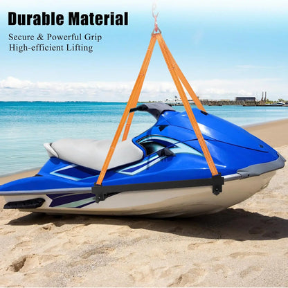 1600lb Watercraft Polyester Lifting Sling - Lifting Straps