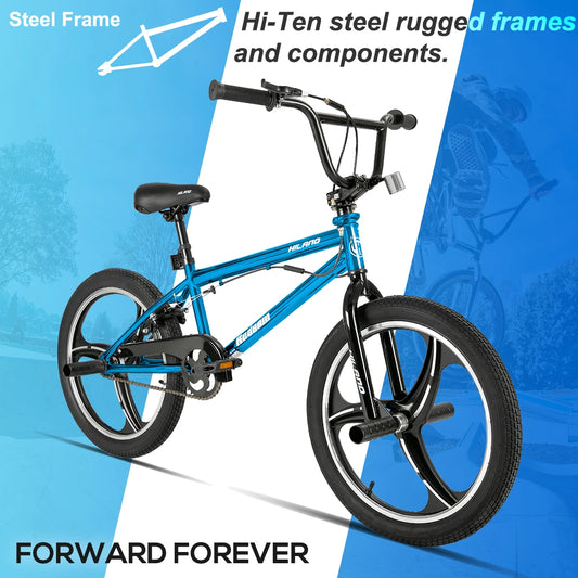 20 Inch BMX Bike Unisex 360 Degree Rotor Freestyle